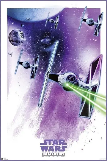 Plakat do filmu "Gwiezdne wojny: Część VI - Powrót Jedi" #67868