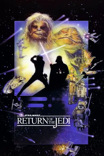 Plakat do filmu "Gwiezdne wojny: Część VI - Powrót Jedi" #67874