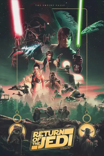 Plakat do filmu "Gwiezdne wojny: Część VI - Powrót Jedi" #67880