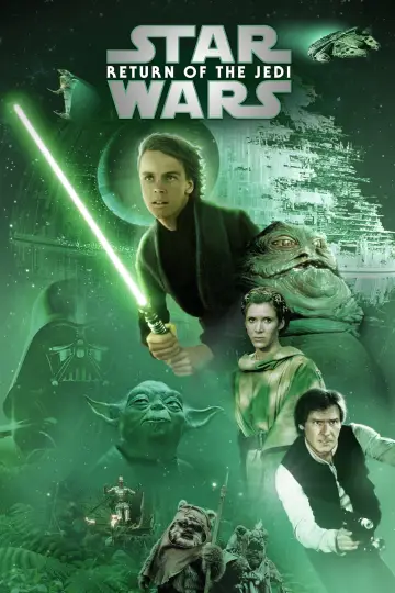 Plakat do filmu "Gwiezdne wojny: Część VI - Powrót Jedi" #67881