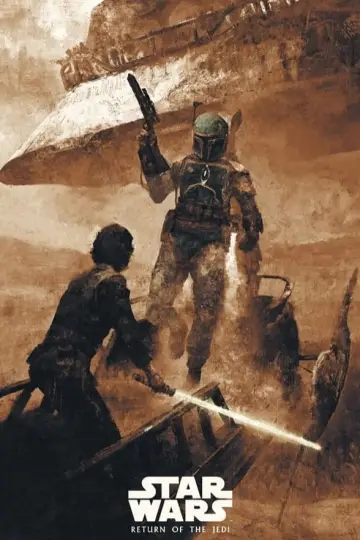 Plakat do filmu "Gwiezdne wojny: Część VI - Powrót Jedi" #67885