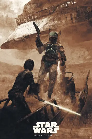Plakat do filmu "Gwiezdne wojny: Część VI - Powrót Jedi" #67886