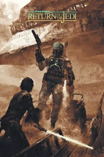 Plakat do filmu "Gwiezdne wojny: Część VI - Powrót Jedi" #67887