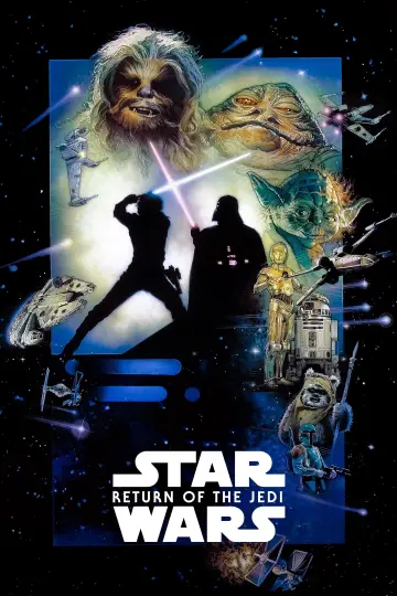 Plakat do filmu "Gwiezdne wojny: Część VI - Powrót Jedi" #67893