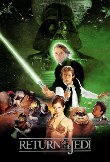 Plakat do filmu "Gwiezdne wojny: Część VI - Powrót Jedi" #67896