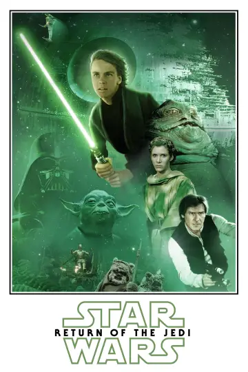 Plakat do filmu "Gwiezdne wojny: Część VI - Powrót Jedi" #67901