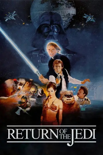 Plakat do filmu "Gwiezdne wojny: Część VI - Powrót Jedi" #67903