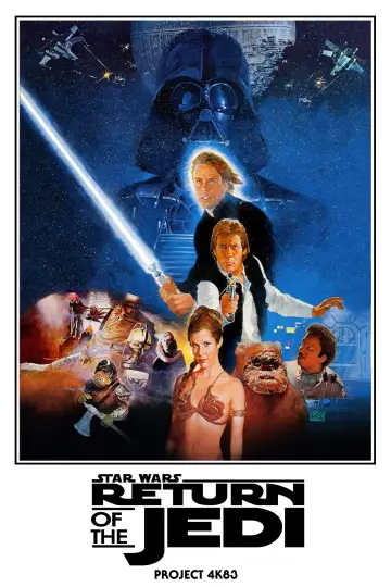 Plakat do filmu "Gwiezdne wojny: Część VI - Powrót Jedi" #67910