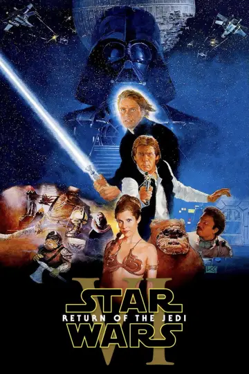 Plakat do filmu "Gwiezdne wojny: Część VI - Powrót Jedi" #834520