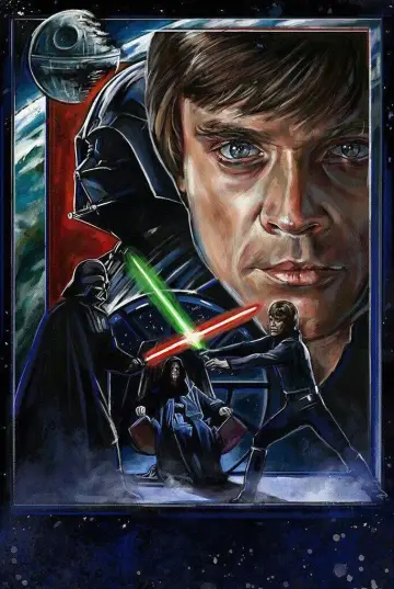 Plakat do filmu "Gwiezdne wojny: Część VI - Powrót Jedi" #834532