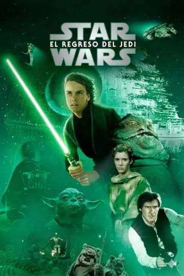 Plakat do filmu "Gwiezdne wojny: Część VI - Powrót Jedi" #834536