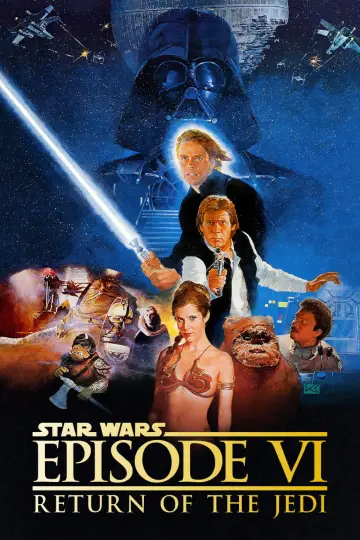 Plakat do filmu "Gwiezdne wojny: Część VI - Powrót Jedi" #834548