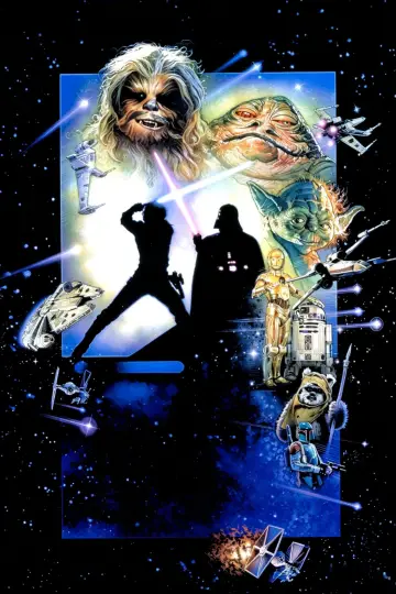 Plakat do filmu "Gwiezdne wojny: Część VI - Powrót Jedi" #927853