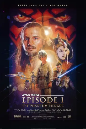 Plakat do filmu "Gwiezdne wojny: Część I - Mroczne widmo" #370080