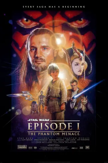 Plakat do filmu "Gwiezdne wojny: Część I - Mroczne widmo" #370081