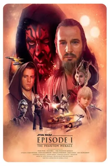 Plakat do filmu "Gwiezdne wojny: Część I - Mroczne widmo" #370082