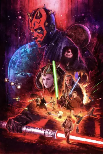 Plakat do filmu "Gwiezdne wojny: Część I - Mroczne widmo" #472294