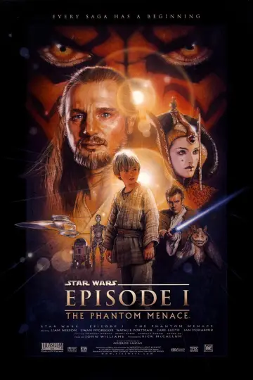 Plakat do filmu "Gwiezdne wojny: Część I - Mroczne widmo" #56471