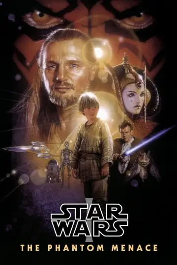 Plakat do filmu "Gwiezdne wojny: Część I - Mroczne widmo" #56480