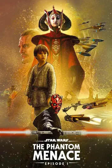 Plakat do filmu "Gwiezdne wojny: Część I - Mroczne widmo" #56484