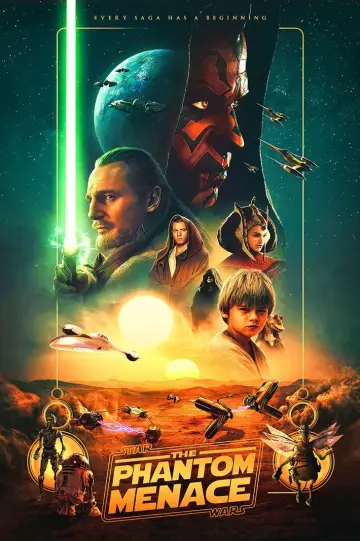 Plakat do filmu "Gwiezdne wojny: Część I - Mroczne widmo" #56485