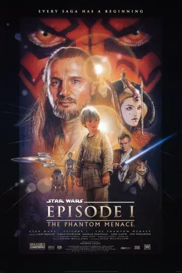 Plakat do filmu "Gwiezdne wojny: Część I - Mroczne widmo" #56491