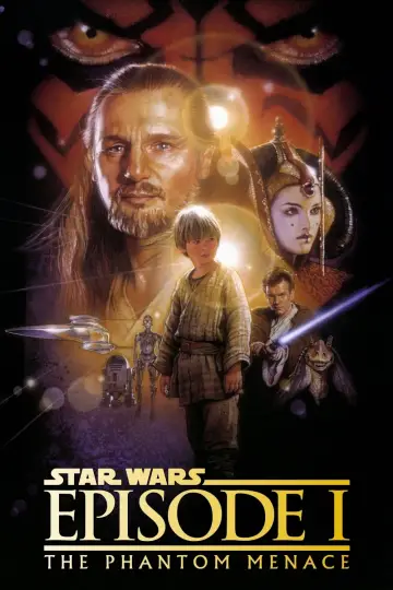 Plakat do filmu "Gwiezdne wojny: Część I - Mroczne widmo" #56498