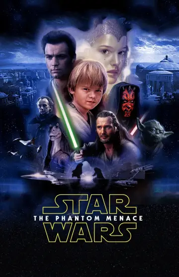 Plakat do filmu "Gwiezdne wojny: Część I - Mroczne widmo" #56504