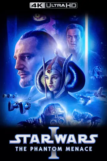Plakat do filmu "Gwiezdne wojny: Część I - Mroczne widmo" #56518