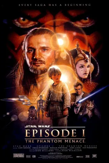 Plakat do filmu "Gwiezdne wojny: Część I - Mroczne widmo" #56533