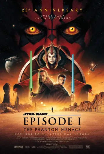 Plakat do filmu "Gwiezdne wojny: Część I - Mroczne widmo" #618881