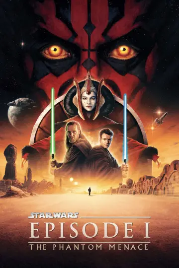 Plakat do filmu "Gwiezdne wojny: Część I - Mroczne widmo" #618883