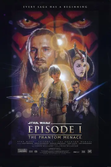 Plakat do filmu "Gwiezdne wojny: Część I - Mroczne widmo" #618884