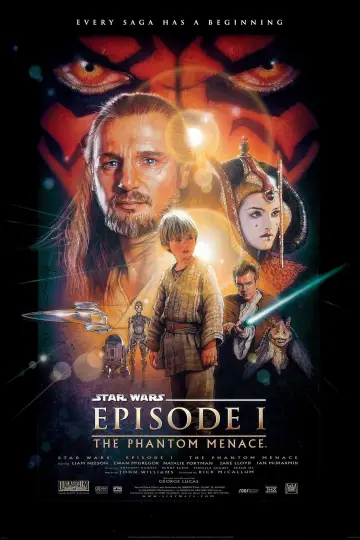 Plakat do filmu "Gwiezdne wojny: Część I - Mroczne widmo" #618898