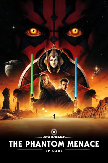 Plakat do filmu "Gwiezdne wojny: Część I - Mroczne widmo" #618902