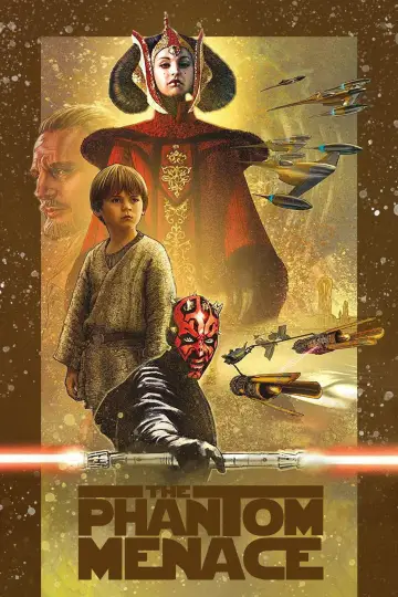 Plakat do filmu "Gwiezdne wojny: Część I - Mroczne widmo" #618904