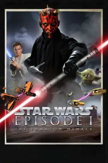 Plakat do filmu "Gwiezdne wojny: Część I - Mroczne widmo" #618908