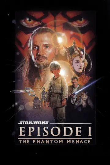 Plakat do filmu "Gwiezdne wojny: Część I - Mroczne widmo" #618923