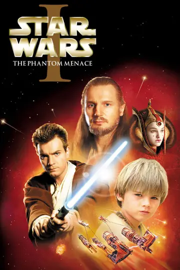 Plakat do filmu "Gwiezdne wojny: Część I - Mroczne widmo" #772036