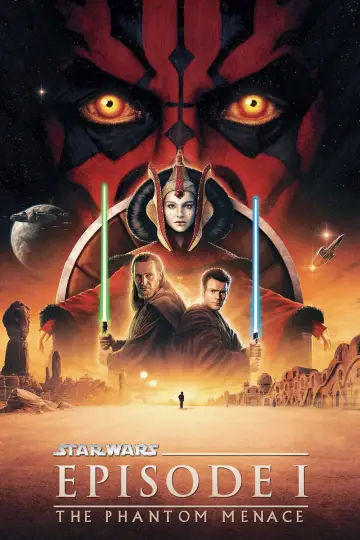 Plakat do filmu "Gwiezdne wojny: Część I - Mroczne widmo" #772038