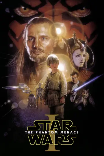 Plakat do filmu "Gwiezdne wojny: Część I - Mroczne widmo" #833355