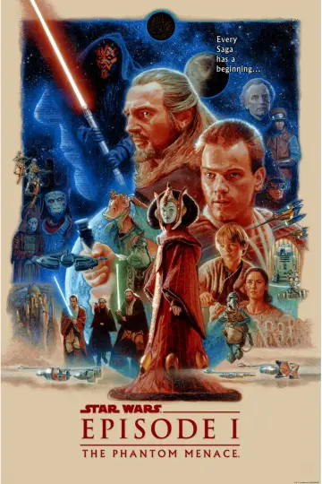 Plakat do filmu "Gwiezdne wojny: Część I - Mroczne widmo" #961636