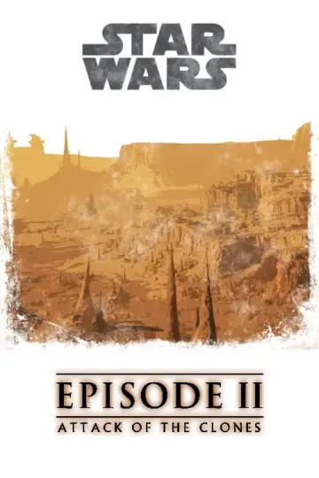 Plakat do filmu "Gwiezdne wojny: Część II - Atak klonów" #1178905
