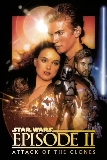 Plakat do filmu "Gwiezdne wojny: Część II - Atak klonów" #279702
