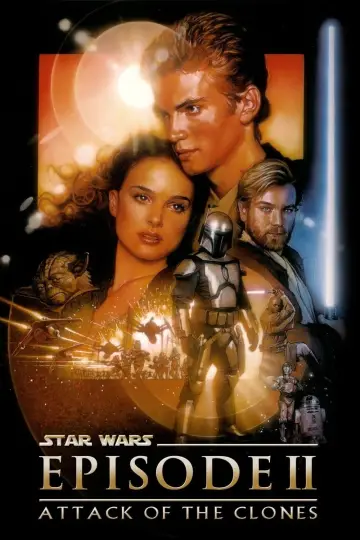 Plakat do filmu "Gwiezdne wojny: Część II - Atak klonów" #279705