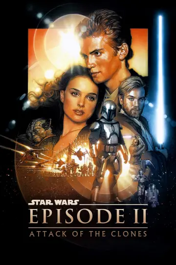 Plakat do filmu "Gwiezdne wojny: Część II - Atak klonów" #279708