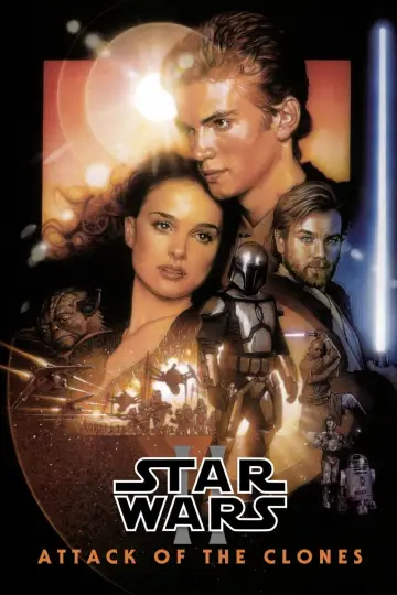 Plakat do filmu "Gwiezdne wojny: Część II - Atak klonów" #279710