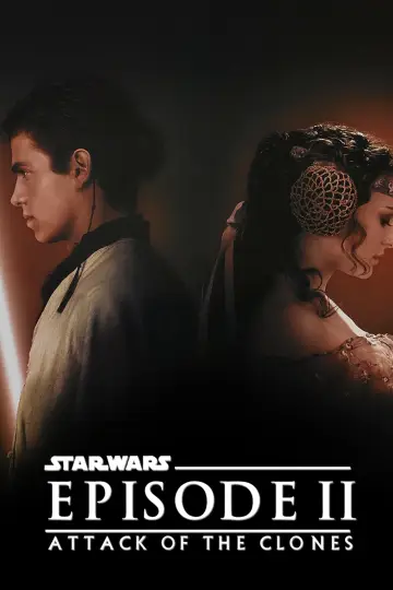 Plakat do filmu "Gwiezdne wojny: Część II - Atak klonów" #279714