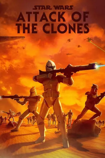 Plakat do filmu "Gwiezdne wojny: Część II - Atak klonów" #279717
