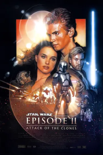 Plakat do filmu "Gwiezdne wojny: Część II - Atak klonów" #279718